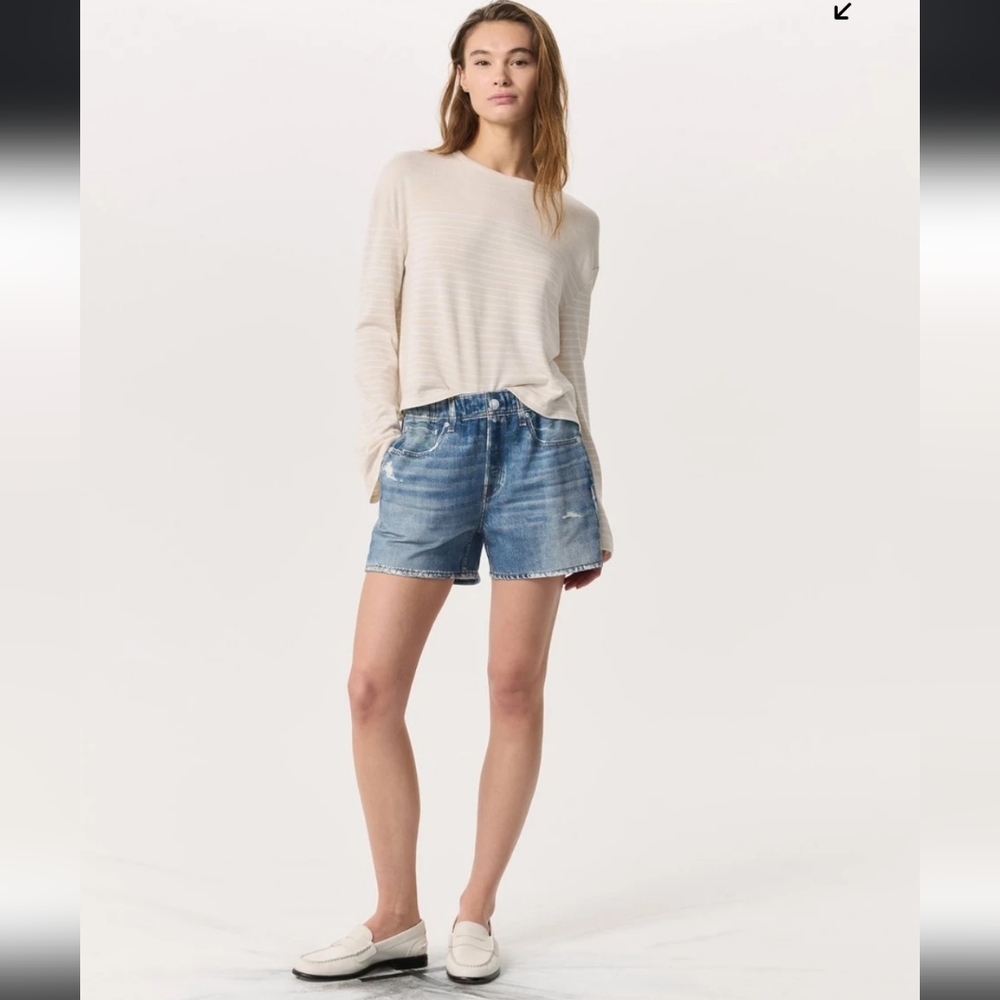 Rag & Bone Miramar Walking Shorts Cotton Terry